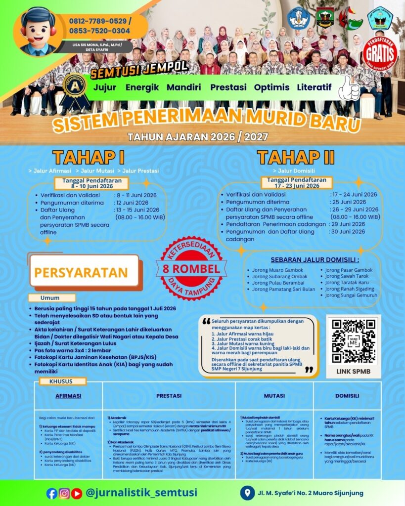 SISTEM PENERIMAAN MURID BARU TAHUN AJARAN 2026/2027