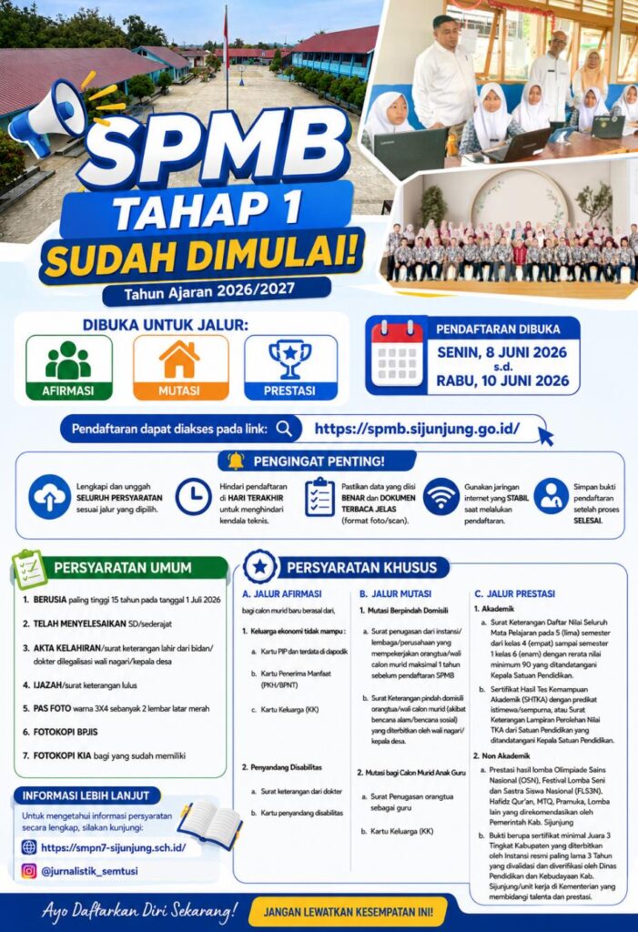 SPMB TAHAP 1
